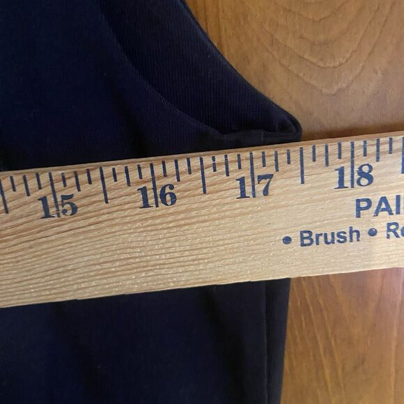 J. Crew Black Drop Waist Mixy Midi Dress A-Line Cotton Size L Romantic Classic - Picture 9 of 12